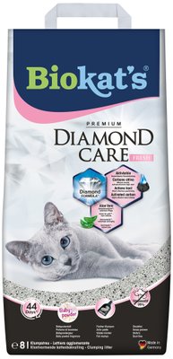 Наповнювач туалета для котів Biokat's Diamond Fresh 8 л (бентонітовий), 8 л, Наповнювач, 789грн, BRIT