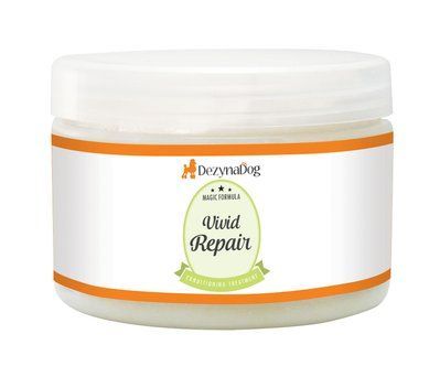 Кондиціонер Dezynadog Vivid Repair Treatment відновлення і зволоження сухої пошкодженої шерсті з пшеничним протеїном 450 г, Догляд та гігієна