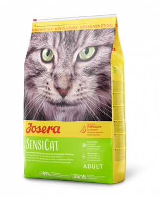 Josera SensiCat - Сухой корм для кошек с чувствительным пищеварением, 400 г