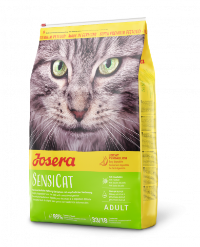 Josera SensiCat - Сухой корм для кошек с чувствительным пищеварением, 400 г