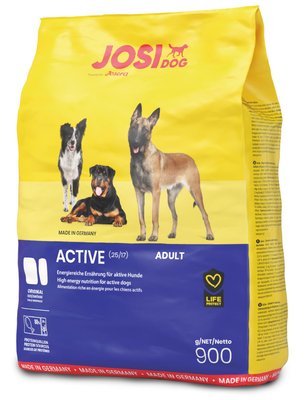 Josera JosiDog Active - Сухий корм для активних дорослих собак, 900 г