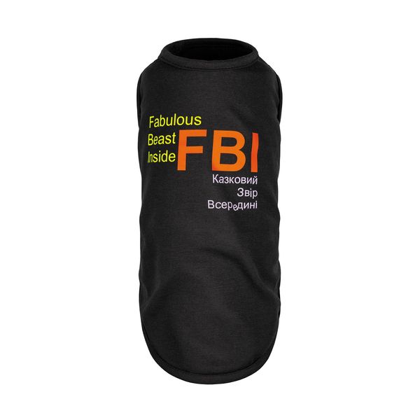 Борцівка для собак Pet Fashion «FBI», XS, Одяг, Борцівки, 240грн, XS