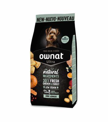 Ownat Ultra Міні для цуценят - 0,4 кг, 400 г, Корм сухий, Цуценята, Основний корм, Курка