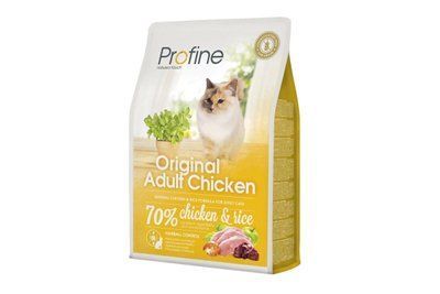 Сухий корм для дорослих котів Profine Cat Original Adult з куркою, 300 г, Корм сухий, Дорослі, Основний корм, Курка, Супер преміум, 28грн
