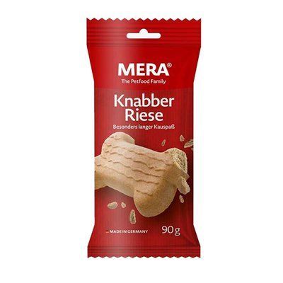 MERA Knabberriese велике жувальне печиво для собак XXL, 90 гр, 90 г, Лакомства, Взрослые, Для собак/Ласощі