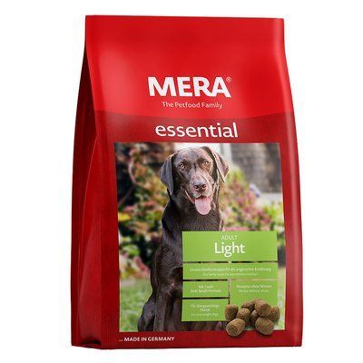MERA essential Light корм для дорослих собак із зайвою вагою, 1 кг, 1 кг, Корм сухий, Дорослі, При надмірній вазі, Домашня птиця