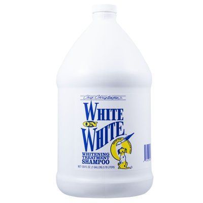 Шампунь для котів та собак Chris Christensen &laquo;White on White&raquo; (для білої шерсті), 3,8 л, Догляд та гігієна, Для догляду за шерстю