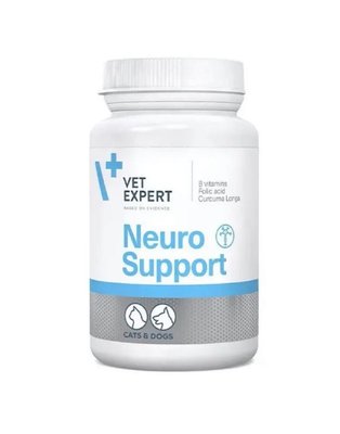 Пищевая добавка Vet Expert NeuroSupport для нервной системы у собак и кошек, 45 капс., 45 капс, Витамины и добавки, Взрослые, Поддержка нервной системы, 917грн