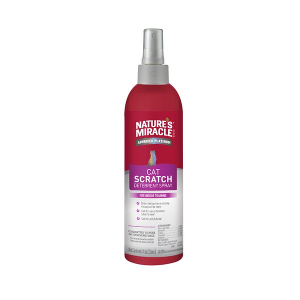 Спрей против царапания для кошек Nature's Miracle No Scratch Deterrent Spray 236 мл, 236  мл, Уход и гигиена, Для защиты от царапания, 454грн