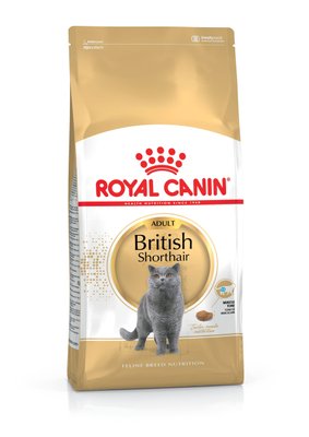 Сухий корм для дорослих котів породи британська короткошерста Royal Canin British Shorthair Adult (домашня птиця), 400 г, Корм сухий, Дорослі, Основний корм, Домашня птиця, Супер преміум, 212грн