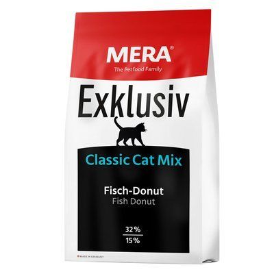 MERA EX Classic Cat Fish-Mix корм для котів із рибою, 10 кг, 10 кг, Корм сухой, Взрослые, Основной корм, Рыба