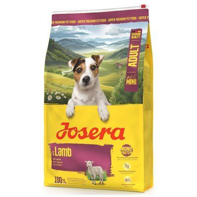 Josera Mini Lamb корм для собак малих порід з ягнятиною, 900 г, Корм сухий, Дорослі, З чутливим травленням, Ягня, Супер преміум