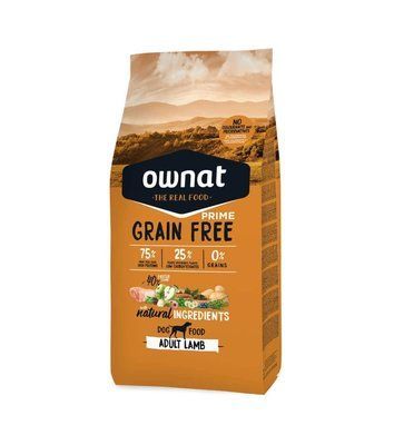 Ownat GF Ягня для собак - 12 кг, 12кг, Корм сухий, Дорослі, Основний корм, Ягня