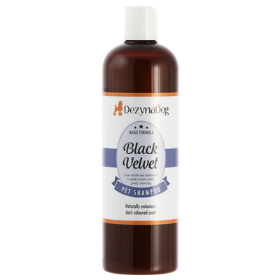 Шампунь Dezynadog Black Velvet Colour Enhance д/посилення кольору чорної і темно-коричневої шерсті відновлює блиск і колір 500мл, Догляд та гігієна, 161грн