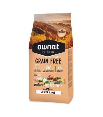 Ownat GF Ягня для цуценят - 3 кг, 3кг, Корм сухий, Цуценята, Основний корм, Ягня