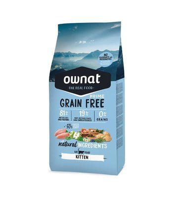 Ownat GF для кошенят - 3 кг, 3кг, Корм сухий, Кошенята, Основний корм, Курка