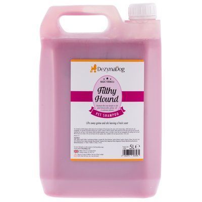 Шампунь Dezynadog Filthy Hound Deep Clean для глибокого очищення брудної шерсті дезодорує має стійкий аромат Пармської фіалки 5л, Догляд та гігієна, 764грн