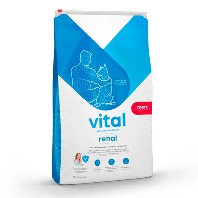 MERA MVH Renal корм дор. собак при хворобах нирок , 3 кг, Корм сухий, Дорослі, При проблемах з нирками, Домашня птиця